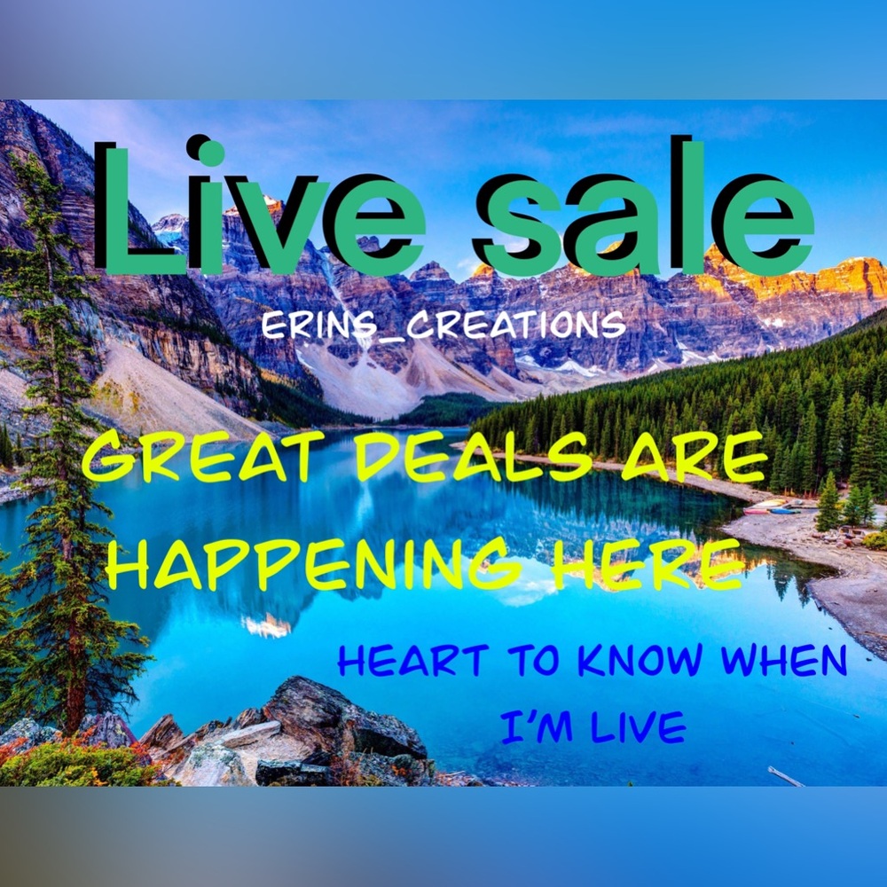 Erins_creations Is Live. Come Hang Out.